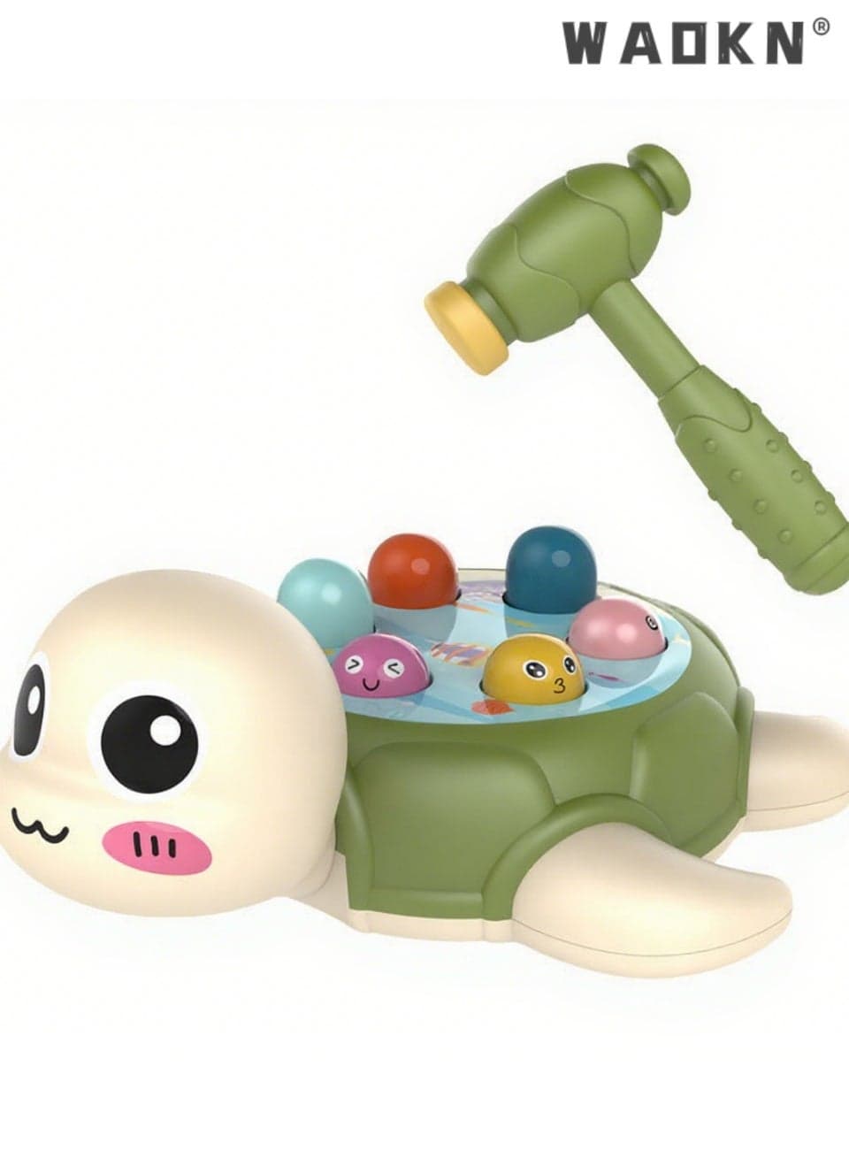 Hammering and Pounding Toy,Turtle hitting the ground, mouse, children's toys, children's puzzle size, early childhood education, baby tiger smashing, mouse, baby pounding, hammerToys for 3 4 5 6 Year Old Boys,Baby Interactive Toys Toddler Activities Games with 1 Hammer,Learning,Active,Early Educatio