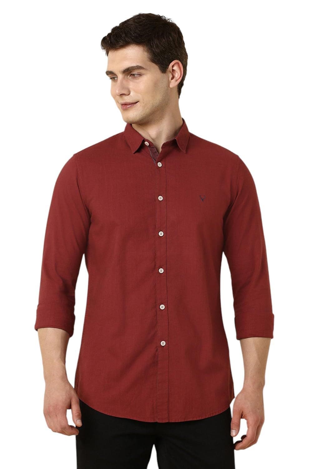 Allen Solly Men's Casual Shirt (ASSFWMOFG20935_40)