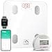 FITINDEX Smart Scale and Tape Measure Digital Bathroom Scale Body Tape Measure Sync with APP Bluetooth Weighing Machine Body Composition Analyzer for Health Care