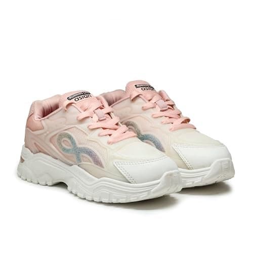 ASIAN Women FLORA-07 Running and Casual wear Running Shoes with Laces, Lightweight and Comfortable Shoes Gym and Sports Shoes for Women & Girls with Stylish Design,UK 7