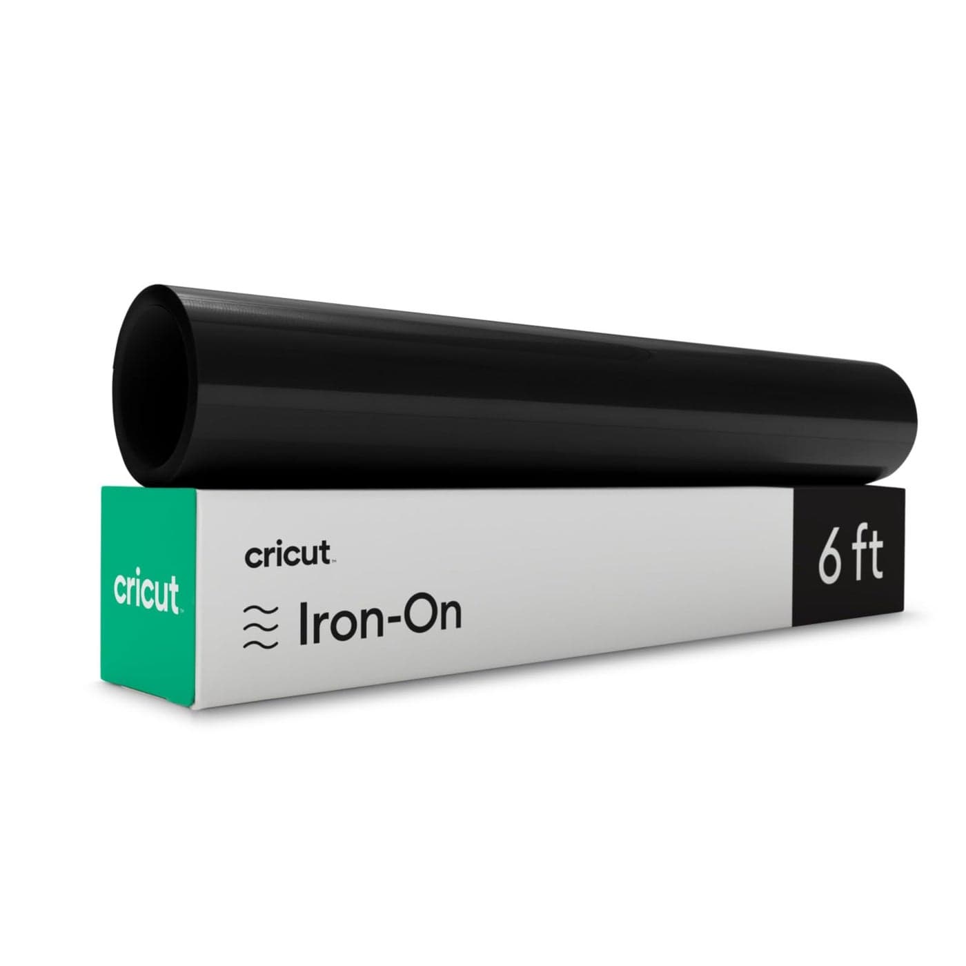 Cricut Everyday IronOn Black 6ft 3Pack of 2ft Rolls Heat Transfer Vinyl Compatible with Cricut MakerExplore Machines