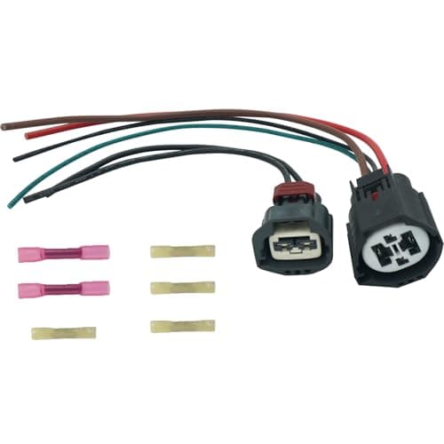 Micarun Cooling Fan Radiator Control Relay Module Connector Pigtail Wiring Harness Plug Fit Ford F150 Focus Fusion Mustang Escape Taurus Lincoln MKZ MKX Mercury Milan Replace 9U2Z14S411LB WPT1361