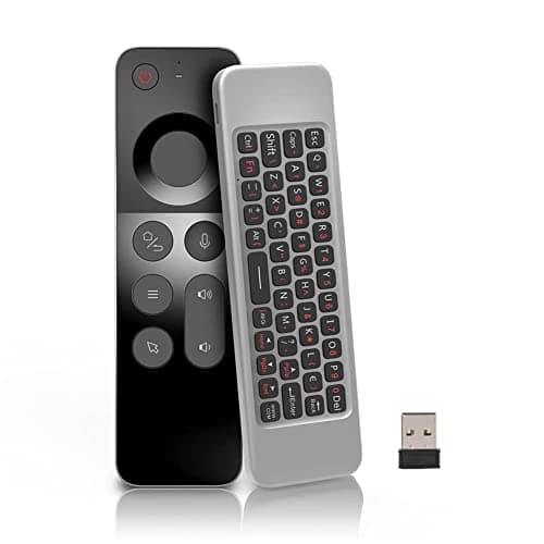 Etzin W3 Air Mouse 2.4GHz Wireless Keyboard Remote Control Air Mouse Remote Control W3 IR Learning for Smart TV, Android TV Box, Mini PC Smart TV, PC etc-(EPL-622KM)