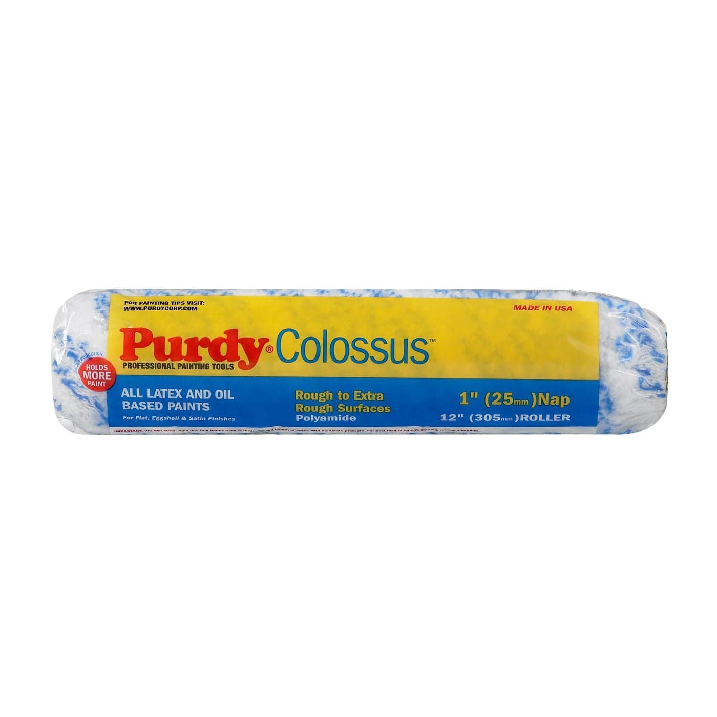 Purdy 140630125 Colussus Roller Cover 12 inch x 1 inch nap