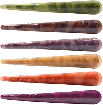 Teeth Bows Hair Clips Classic Hair Grip Concorde Clips Hairpins Chic Styling Claw Hair Barrettes 6Pcs