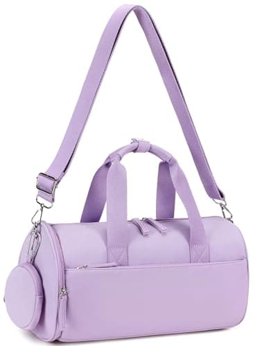 Mini Gym Bag for Women Girls Cute Small Duffle Bag 12'' with Multifunctional Pockets Workout Sport Bags Dance,Fitness,Yoga