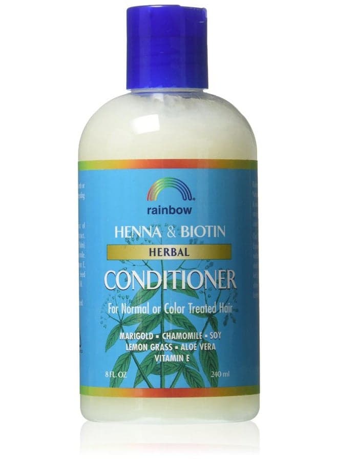 Henna & Biotin Herbal Conditioner for Normal or Color Treated Hair - 8 Oz