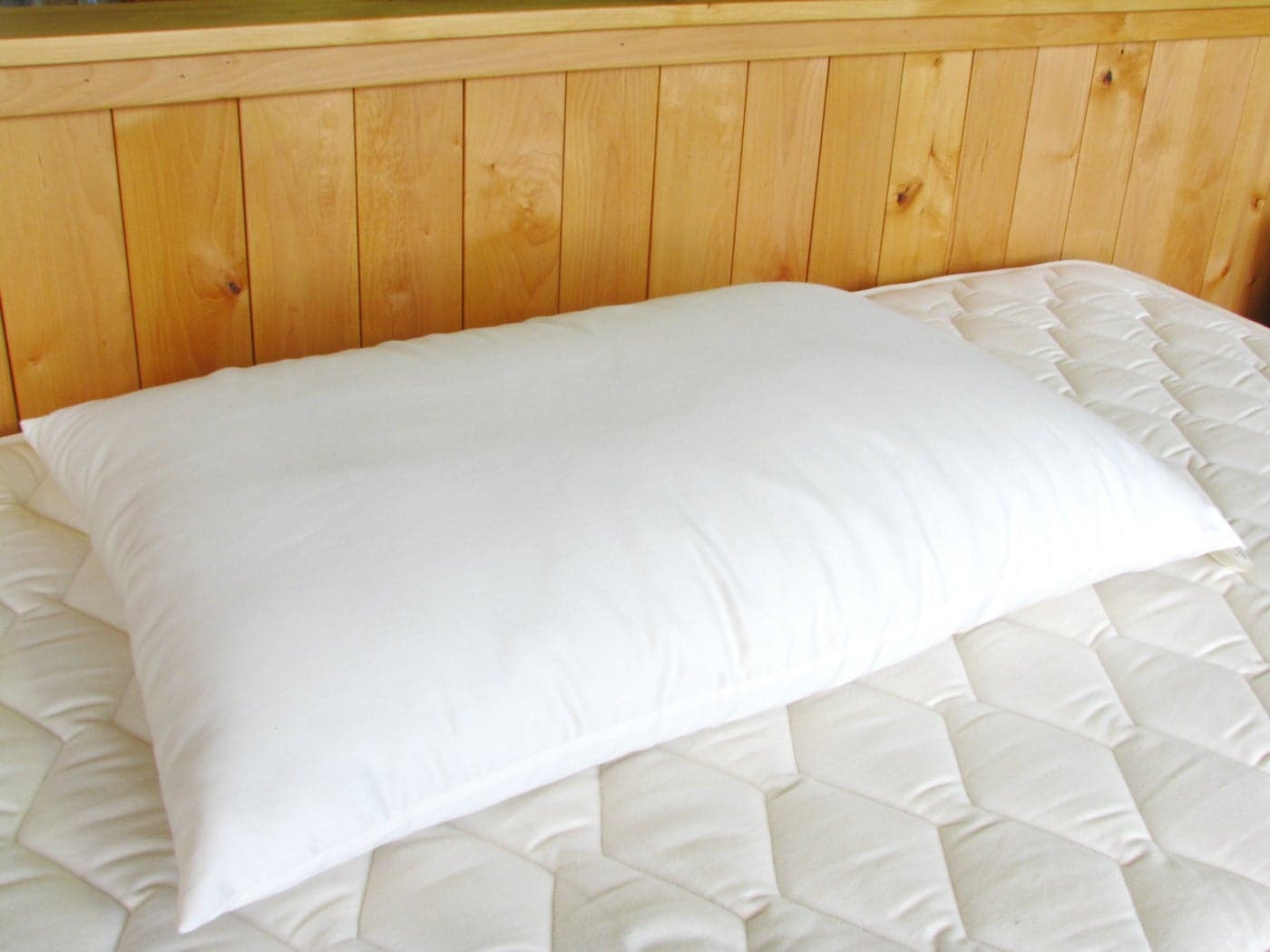 Holy Lamb Organics Queen Wool Filled Bed Pillow
