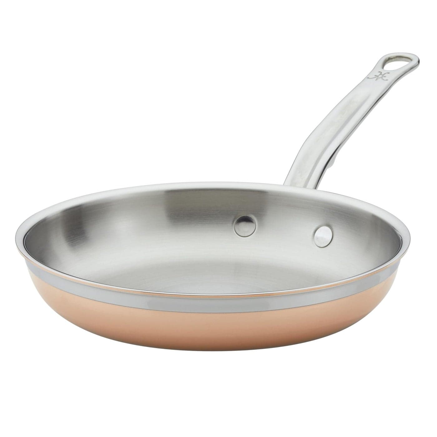 Hestan CopperBond Collection 100 Pure Copper Frying Pan Induction Cooktop Compatible 85Inch