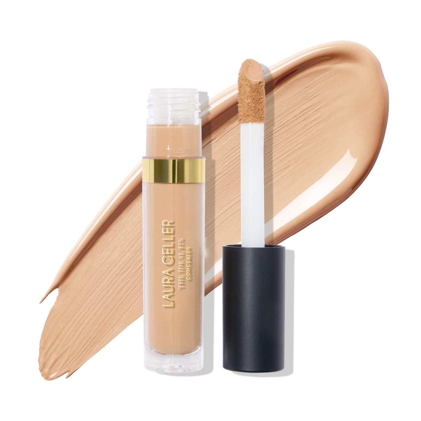 LAURA GELLER NEW YORK The Ideal Fix Concealer Light Buildable Medium to Full Coverage Liquid Concealer Covers Under Eye Dark Circles Blemishes LongLasting