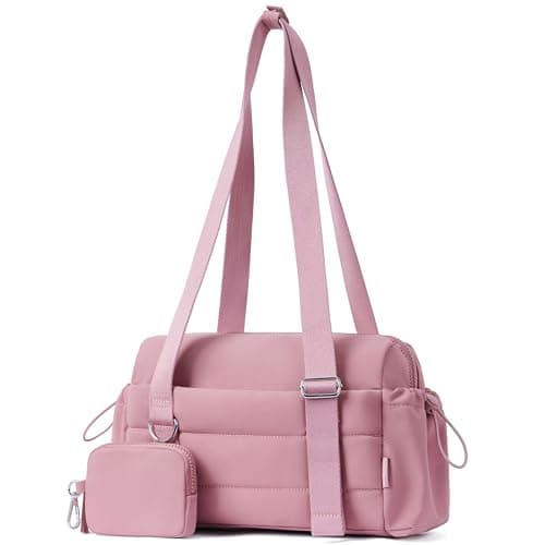 ROULENS Small Gym Bag for Women 2 Set Mini Gym Duffle Bag with Wet Compartment and Coin Wallet Gym Tote Bag for WorkoutSportTravel