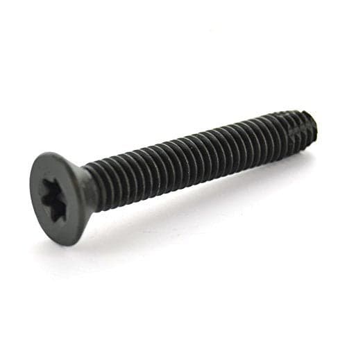 1/4-20 x 2 1/2'' Self-Tapping Trailer Deck Screws, Flat Head, Type F, Star Drive T-30, Steel Floorboard Thread Cutting Screws for Wood & Metal - 100 Pcs