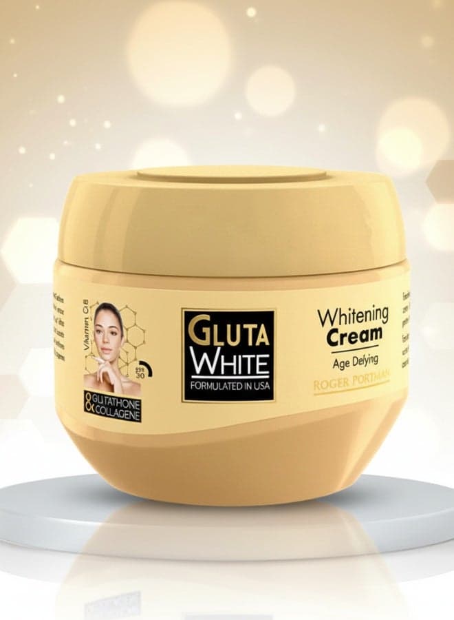 Roger Portman Gluta White Anti Acne Anti Melasma Cream 275 ml Whitening Brightening Moisturizing Skin Care