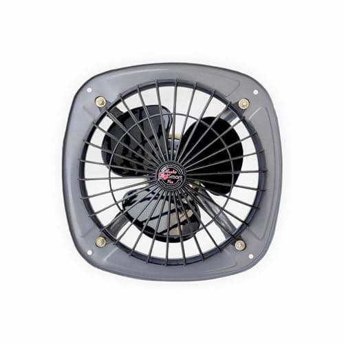 DIGISMART Fresh Air 225 MM Powerful Exhaust Fan, Air Suction for Kitchen & Bathroom, Less Noise, Clean Air, 22W Motors Ventilation Fan, 1 Year Warranty (Silver)