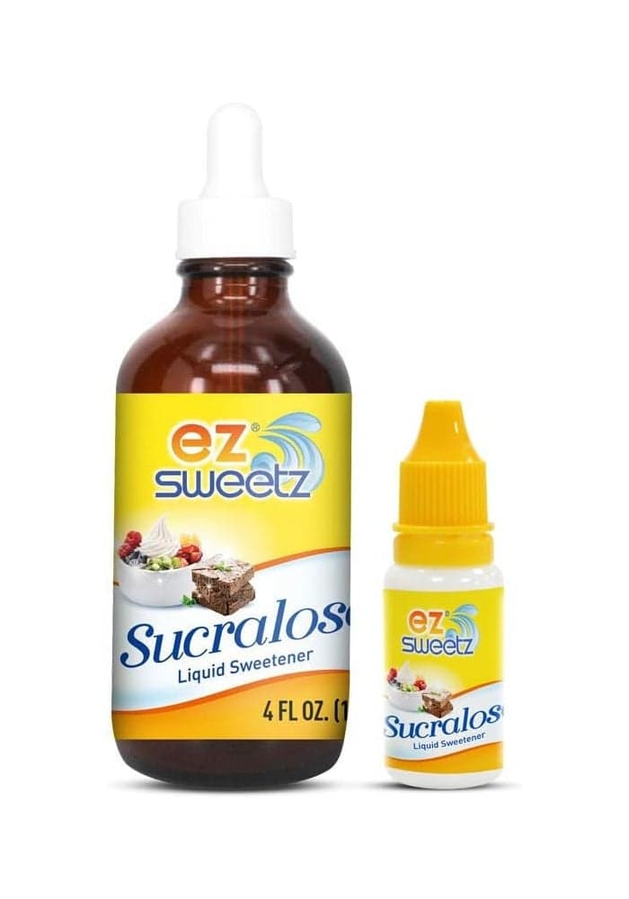 EZ-Sweetz Concentrated Liquid Sucralose Sweetener - 4OZ/120mL with Free Travel Size Bottle