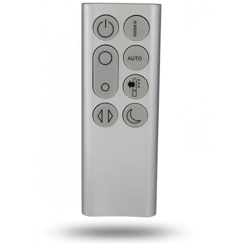 Replacement Remote Control Compatible for Dyson TP04 DP04 TP06 TP09 Pure Cool Purifying Fan (Silver)