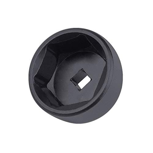 Ibetter 32mm 6-Point Socket, Low Profile Oil Filter Wrench,3/8" Drive Oil Filter Removal Tool For GM, Volkswagen, Pontiac Chevrolet, Saturn, Pontiac, Saab and All With 32mm Oil Filter Caps (Black)