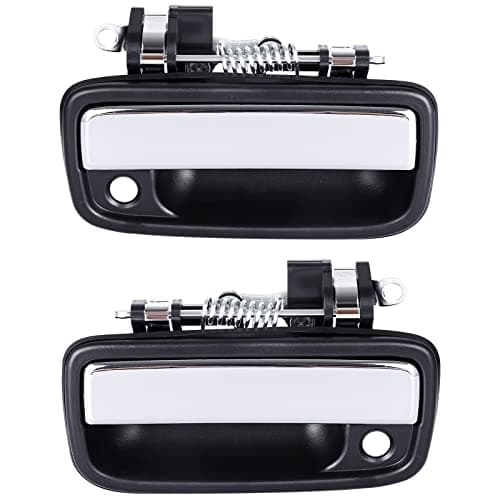 LCWRGS 2Pcs Exterior Door Handles Front Driver & Passenger Side Replacement for Toyota Tacoma 1995 1996 1997 1998 1999 2000 2001 2002 2003 2004, Toyota Hilux 2004-2012, Replaces# 769MX, 768MX