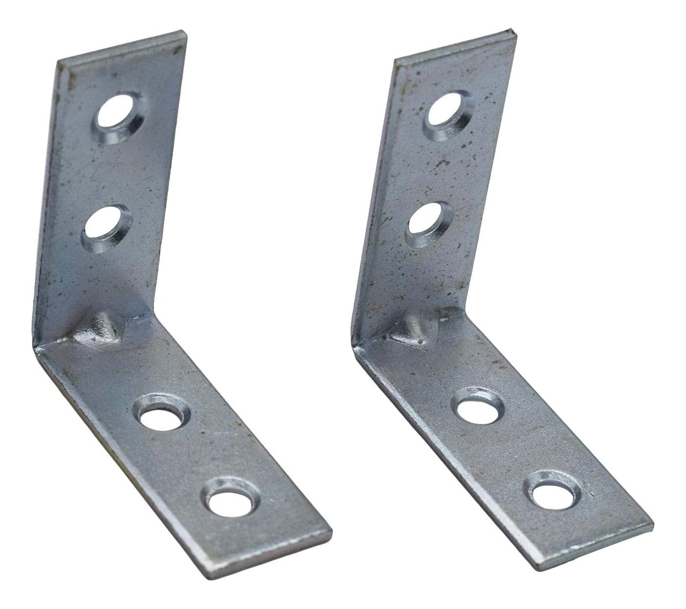 RAB L Chair Corner Steel L Shaped Support Angle with Screw for Wall, Size:- 1.50 X 1.50" inch(Pair 1)