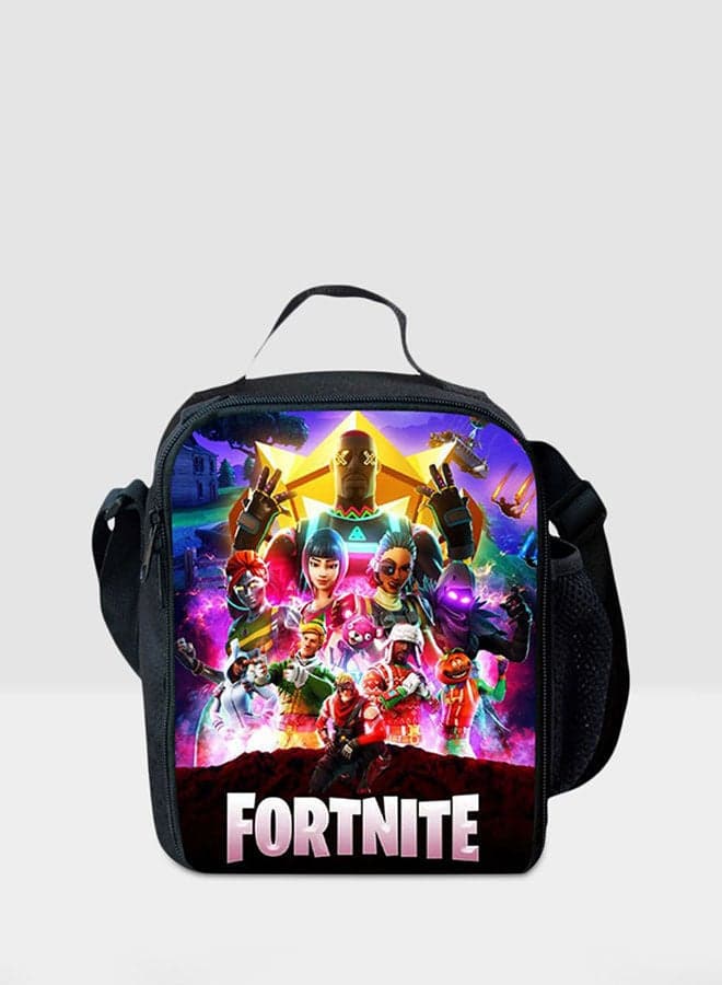 Waterproof Insulated Lunch Bag Multicolour 20x25x8centimeter