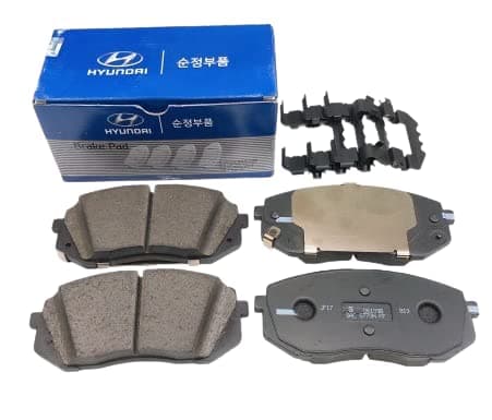 Genuine OEM 58101AAA00 Disc Brake Pad Kit Front 58101AAA00 for Hyundai Elantra 2122