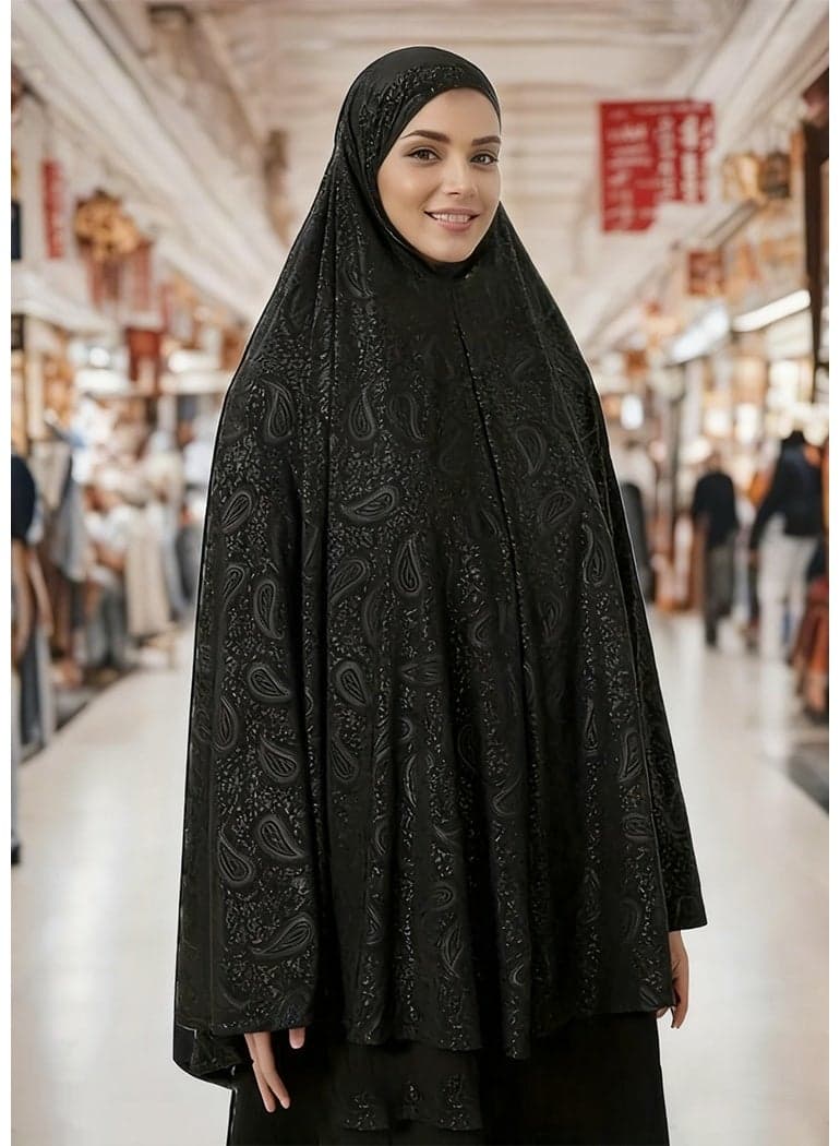 Instant Hijab Women Cashew Scarf Full Cover Head and Neck Comfort and Breath Headscarf