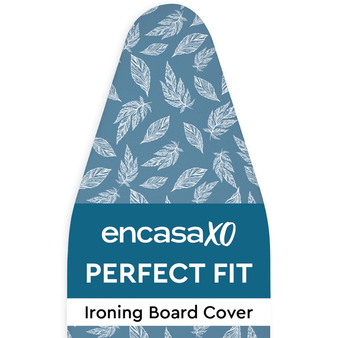 Encasa Ironing Board Covers 112 x 34 cm Drawstring Tightening with Thick 3 mm Felt Padding Easy Fit Scorch Resistant Printed Grey Tiles