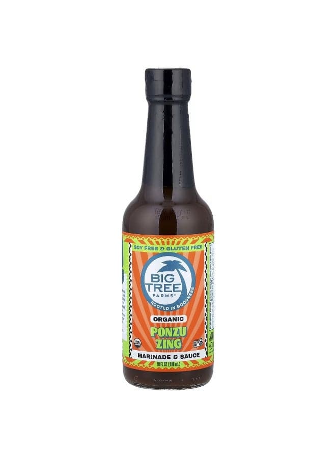 Big Tree Farms, Organic Ponzu Zing, Marinade & Sauce, 10 fl oz (296 ml)