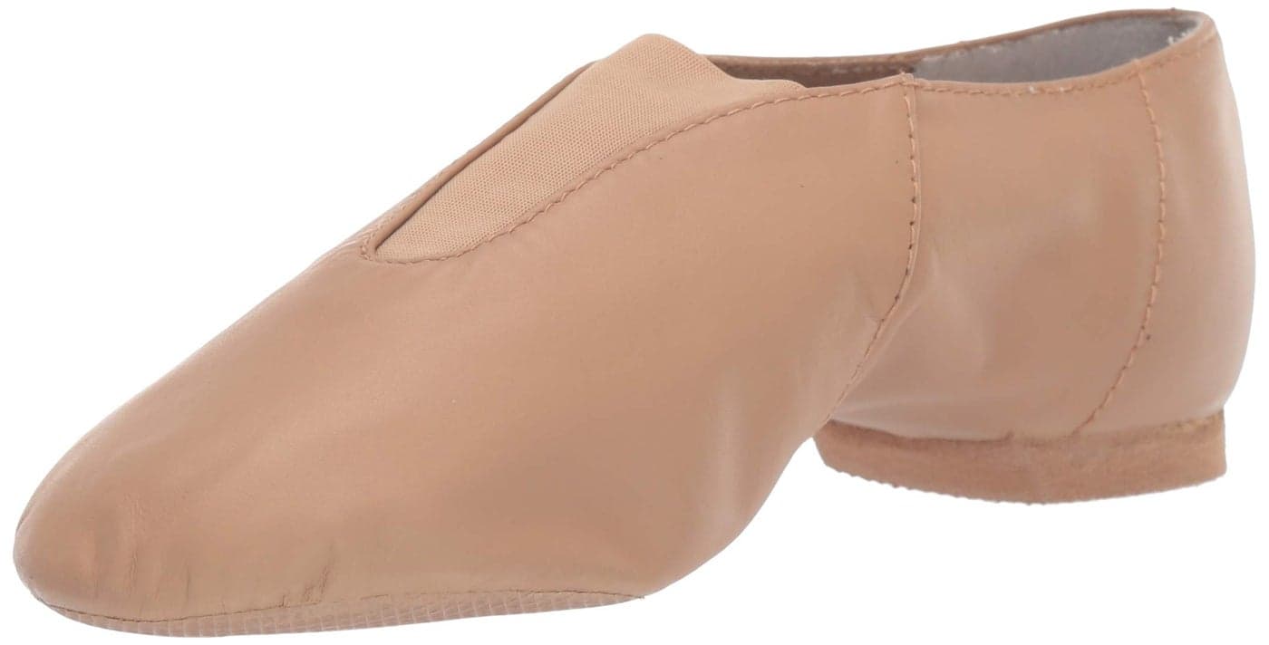 Bloch Women's Super Jazz Dance Shoe S0401L Ballet Flat, Tan, 10.5