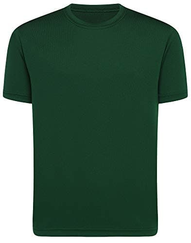Opna Youth Boys Dri Fit Athletic T Shirts for Boys & Girls Sports Undershirt – Youth & Teen Sizes FORGRN-M Forest Green