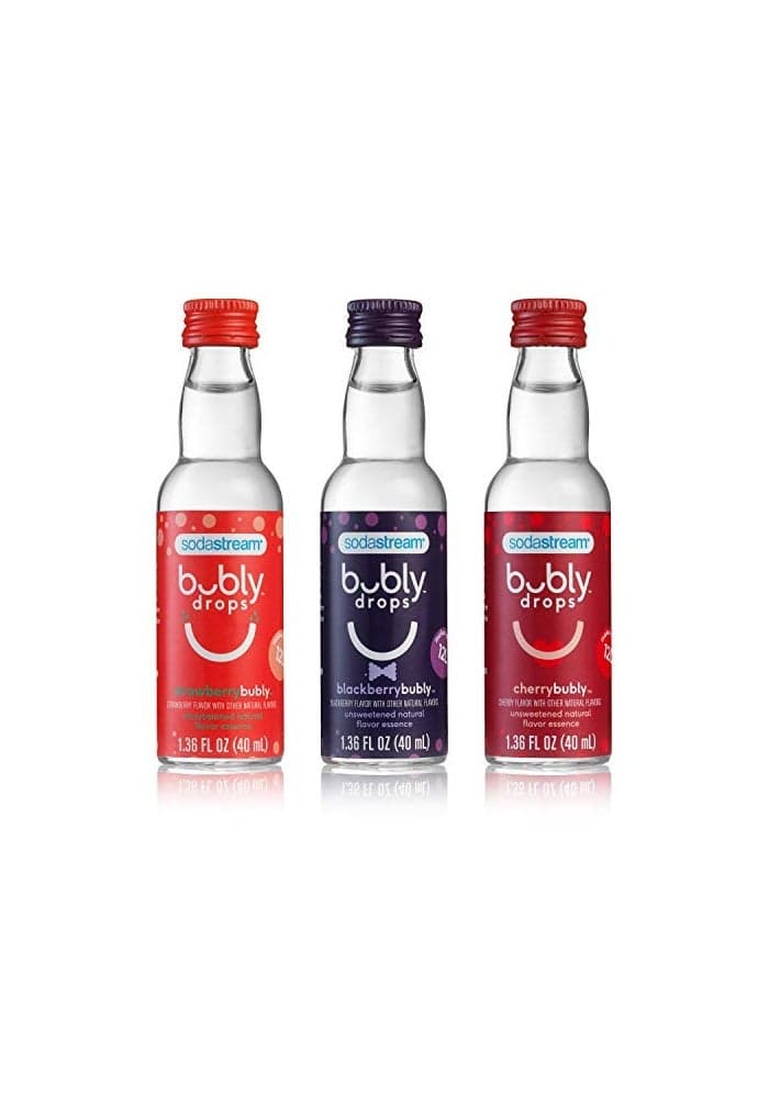 SodaStream Bubly Drops Berry Bliss Variety Pack