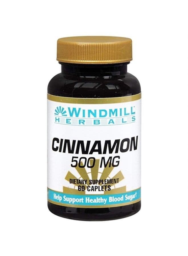 Cinnamon Capsules 500 Mg Windmill - 60 ea