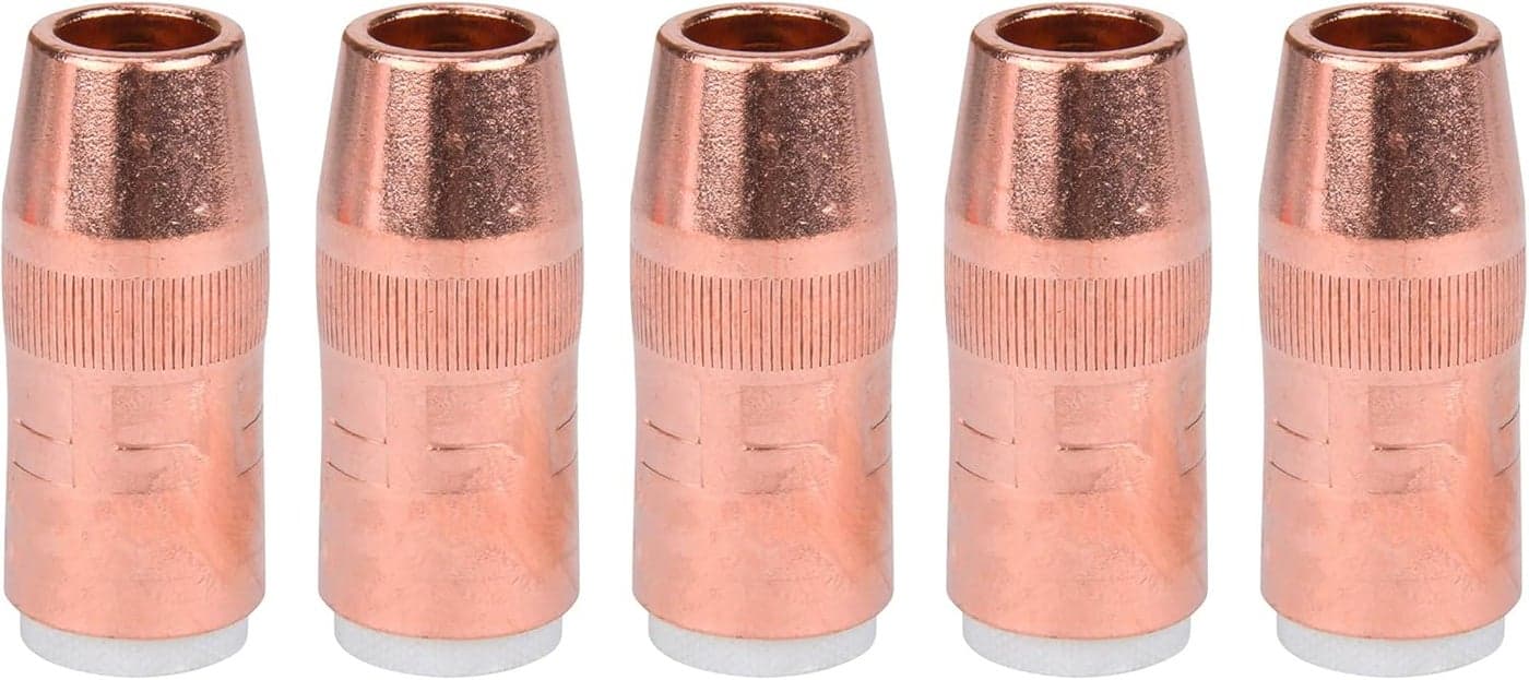 USWELDWIRE 5-PK NS-5818C Nozzle Centerfire Slim 5/8" 1/8" Recess for Bernard MIG Gun
