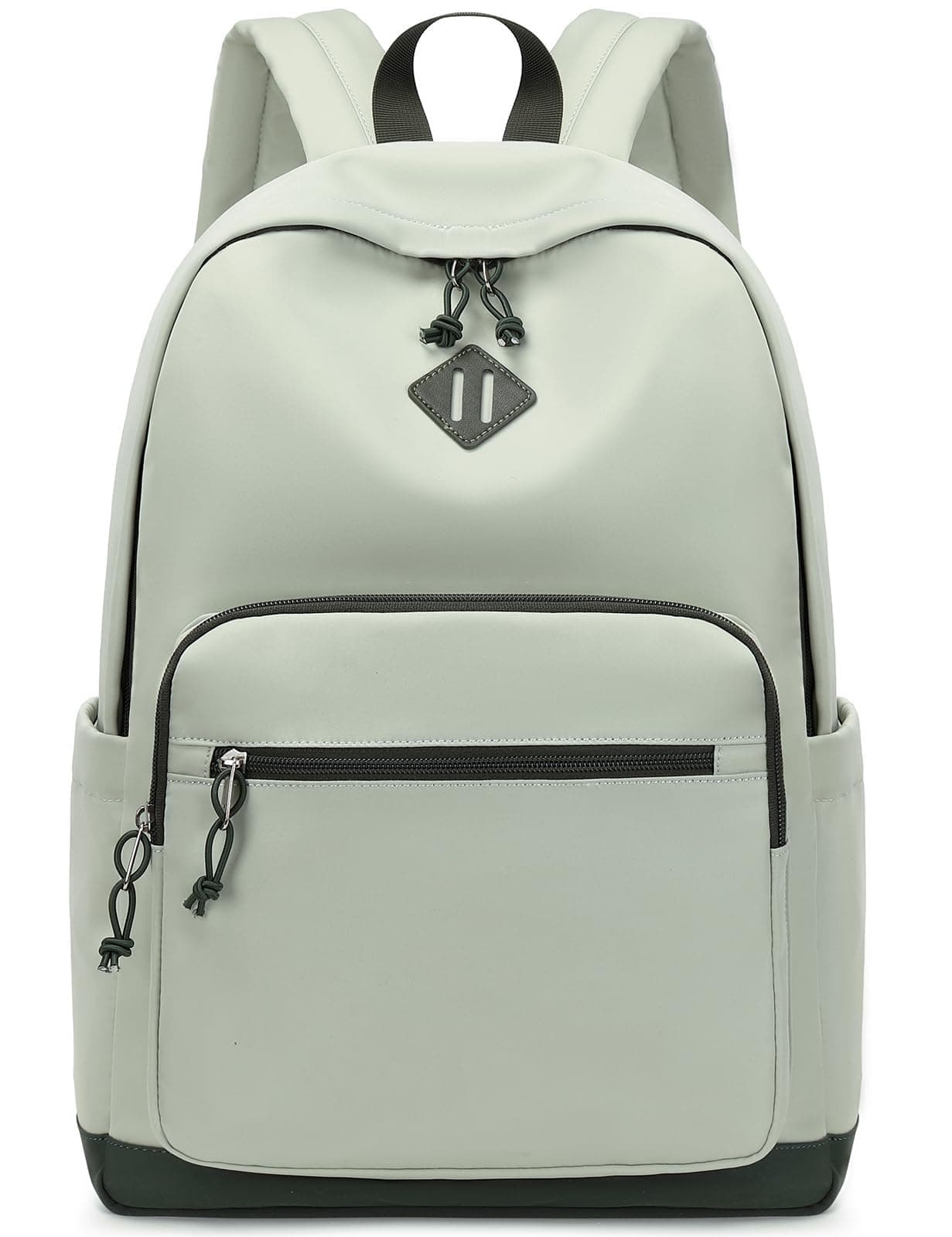 Lohol Classic Backpack for Girls Boys Teens, Lightweight Daypacks for School and Travel (Green)