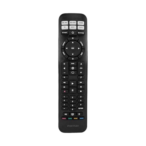 marman® Compatible with Bose Soundbar System Remote Control Original Suitable for Model RC-PWSII Bo-se Solo 5, Solo 15/10 Sound Bar Without Bluetooth Functionality