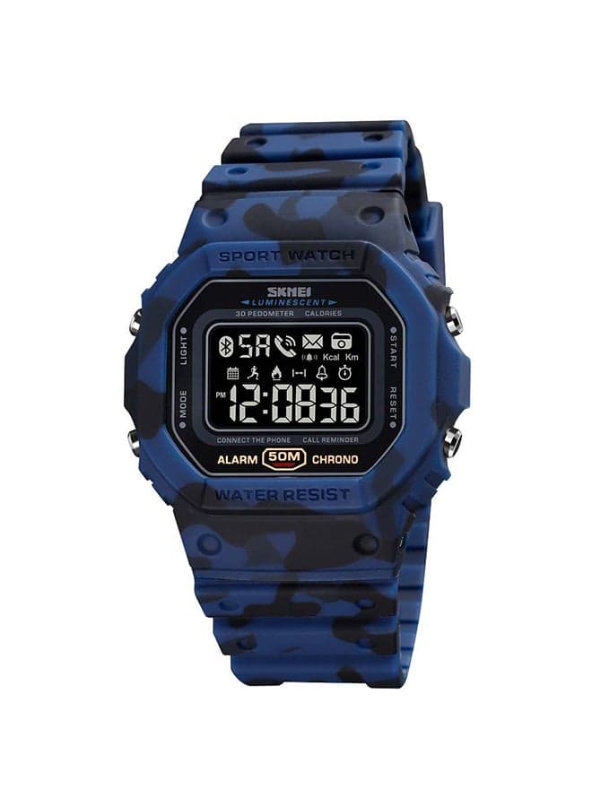 Men's Fashion Waterproof Digital Sports Smartwatch Model 3471CMBU