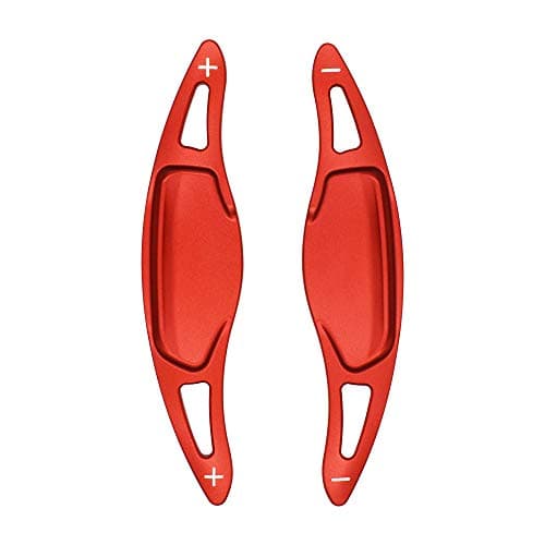 Ysbxitu Aluminum Alloy Car Steering Wheel Shift Paddle fit for Kia Stinger CK K8 GT GT1 GT2 EX Hatchback Paddle Shifter Extension Accessories Interior Decoration Accessories Red