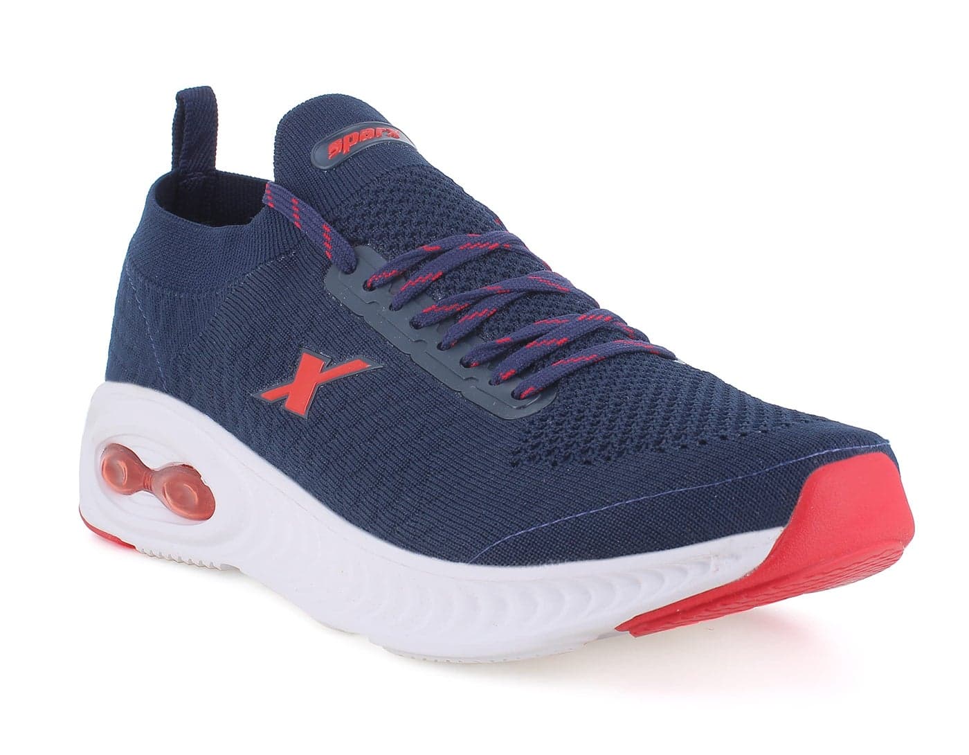 SPARX Men SM-775 Navy Blue Red Sports Shoes (SX0775G_NBRD_0009)