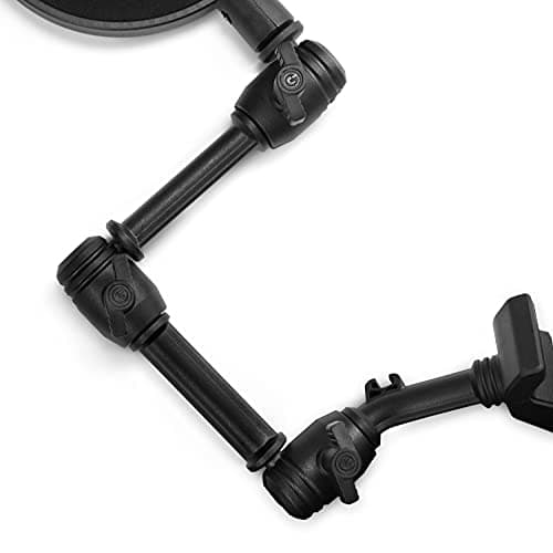 Gravity Microphone Arm MA 3D A POP 1 3D Adjustable Microphone Arm with Pop Filter for Recording and Streaming black