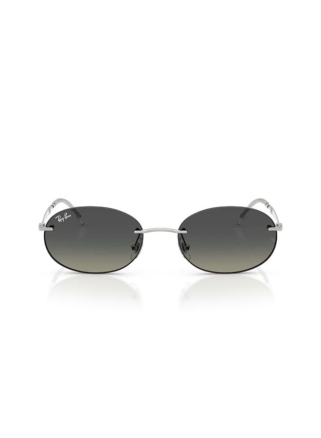 Unisex RB3767 003/11 Unisex's Full Rim Oval Sunglasses - Lens Size: 54 mm