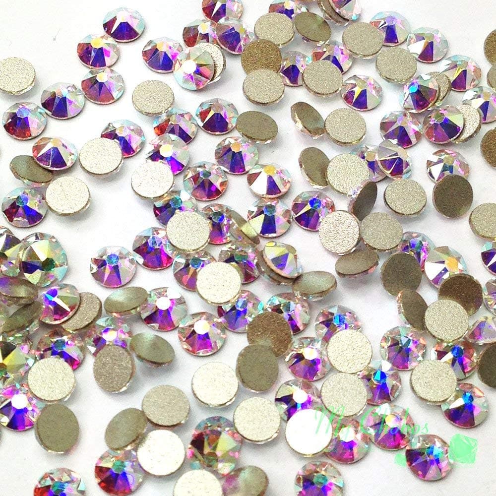 720 pcs Crystal AB 001 AB Swarovski 2088 Xirius 20ss Flat backs Rhinestones 5mm ss20 CrystalWholesale