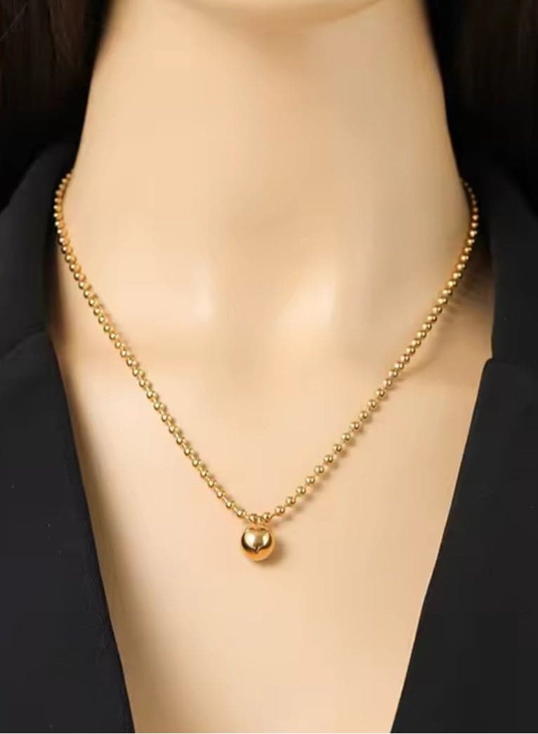 Elegant u0026 High Quality Stainless Steel Gold Plated Necklace For Women