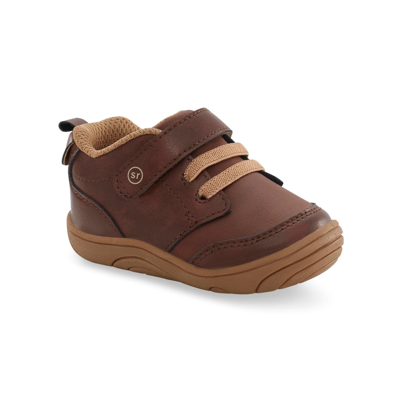 Stride Rite 360 Unisex Child Taye 20 First Walker Shoe Brown 4 Infant