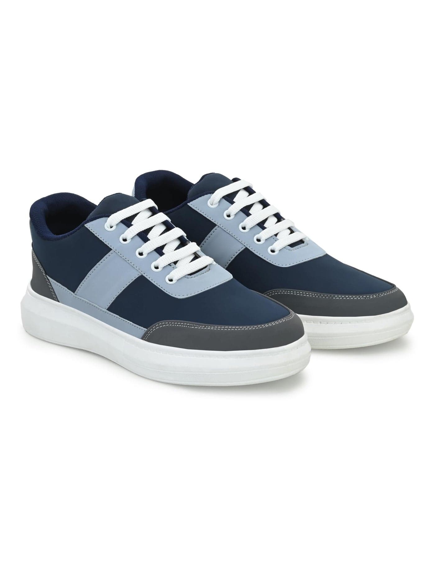 STANPHORD Men's Spectrum Blue Sneakers_8 UK (TPBT 8016)