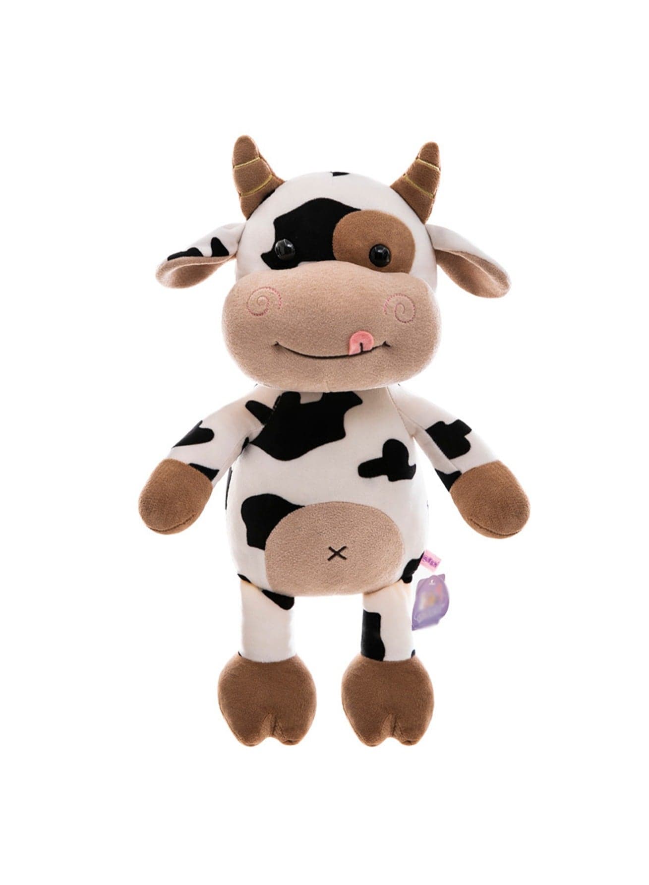 30 CM Cute Dairy Cow Plush Toy Soft Stuffed Cartoon Doll For Girls And Boys All Ages Gift