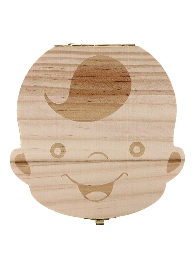 Milk Tooth Wooden Storage Box