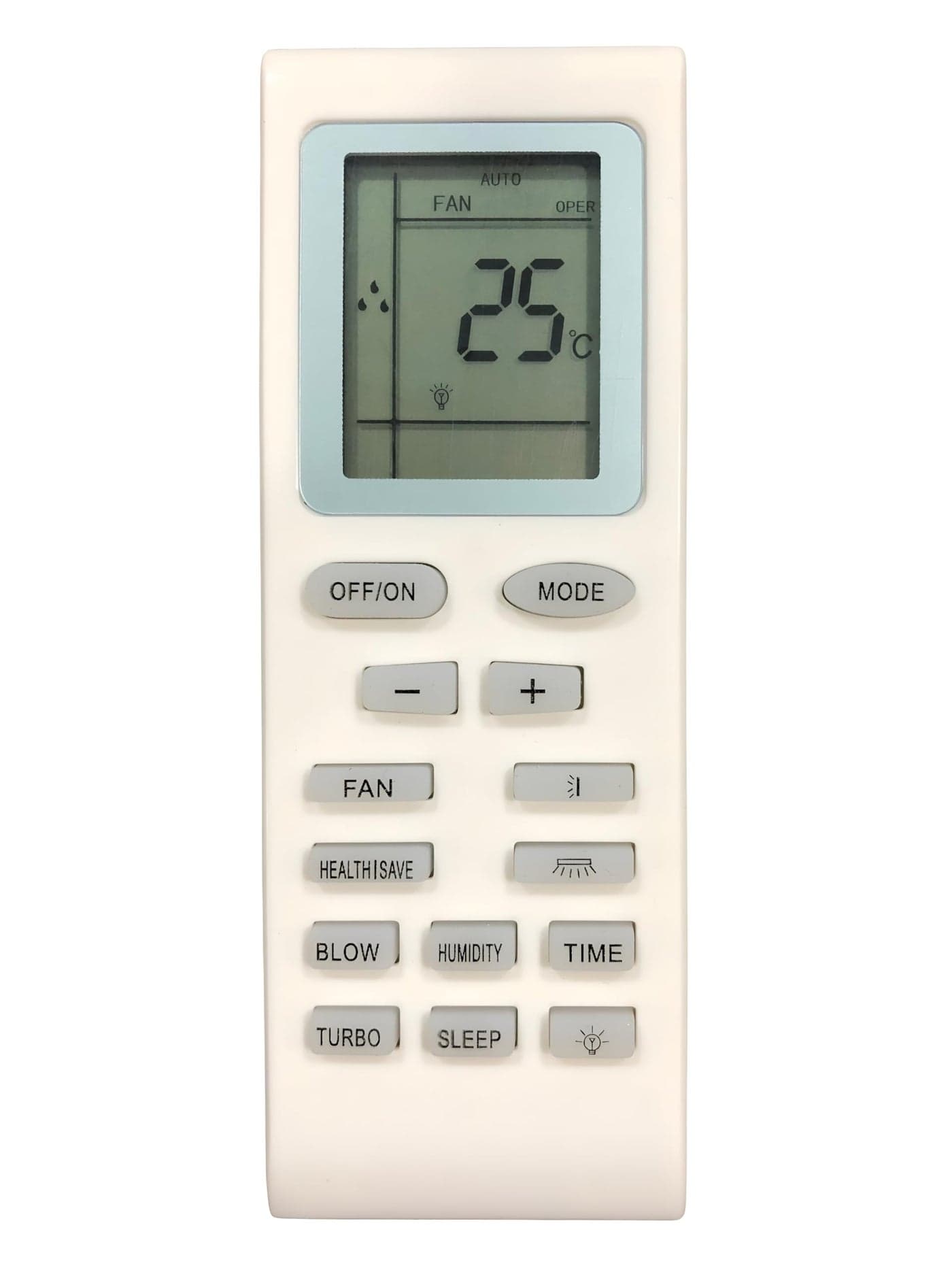Upix AC Remote No. 18 (No Backlight), Compatible/Replacement for Electrolux AC Remote Control (Exactly Same Remote Will Only Work)