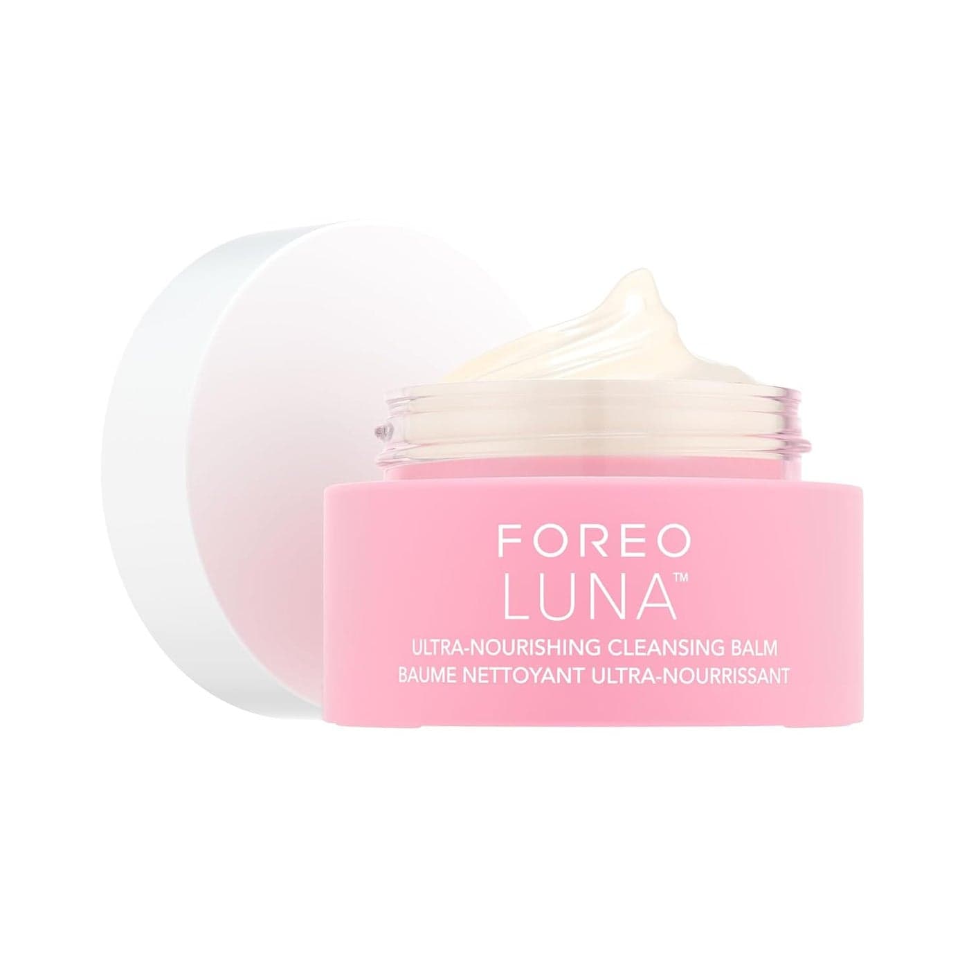 FOREO LUNA Nourishing Cleansing Balm - Gentle Waterproof Makeup Remover - Waterless Oil Cleanser - Eye Makeup Remover - Vegan - Cruelty & Fragrance-Free, Eco-Friendly - 2.5 oz