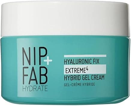 Nip Fab 2 Hyaluronic Acid Gel Cream for Face AntiAging Hydrating Moisturizer for Fine Lines and Wrinkles SkinPlumping Skin Care Smoothing Moisturizing
