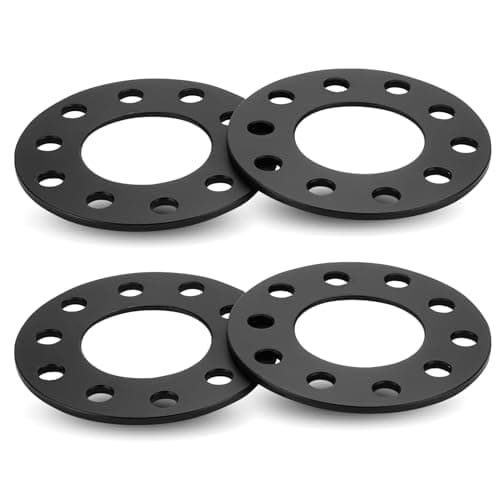 ILONPA 4PCs 1/4" (6mm) 5x5 5x120 5x127 Wheel Adapters Spacers w/ 78.1mm Bore fit Jeep Commander Grand Cherokee Wrangler, Chevy Corvette Camaro, BMW M5 M6 Z3 Z4